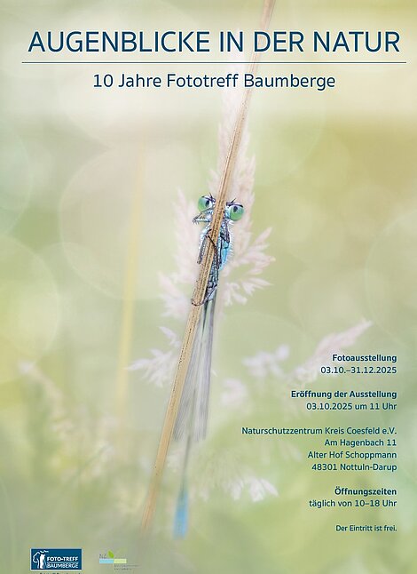 Ausstellungseröffnung! "Augenblicke in der Natur"