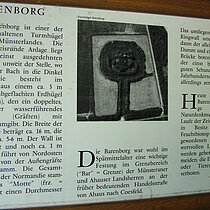 Infoschild zur Baranborg