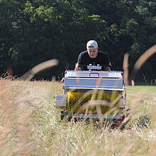 Ab Mitte Juni: Mit dem Wiesefix werden die Samen von Frühblühern ab Mitte Juni geerntet.