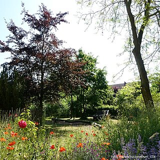 Naturnaher Garten des Alten Hof Schoppmann